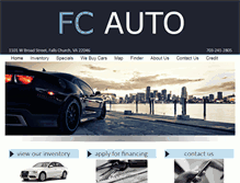 Tablet Screenshot of fcauto.com